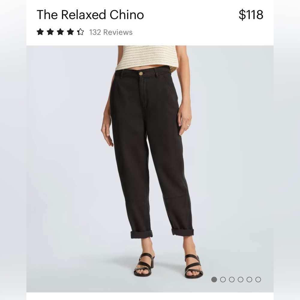 Everlane relaxed chino women